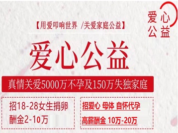 集美捐卵助孕生子 爱心志愿者招募